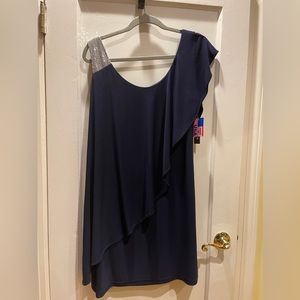 NWT sequin shoulder mini dress